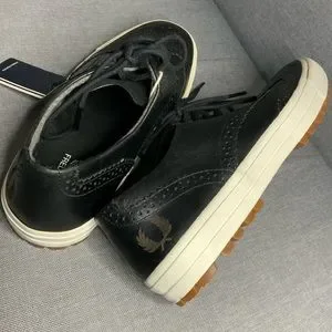 Fred Perry Black Ashton Brogue Leather Sz 7.5 US NWT Fred Perry | Shoes | Fred Perry Black Ashton Brogue Leather  main image 4
